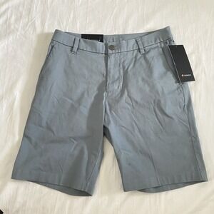 Lululemon Commission Short Classic 9" LM7AUES CHBY/WHT Blue Men's Size 31 Waist